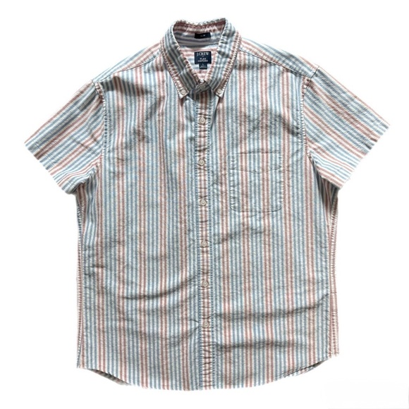 J. Crew Other - J. Crew Men's Multicolor Striped Button-Down Shirt